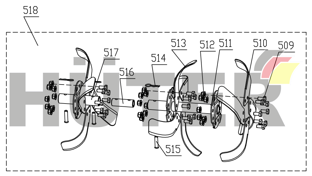 Фрезы и колесо KST 70/5/21