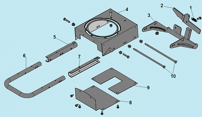 2 РАМА КУЛЬТИВАТОР CHAMPION ВC5602 после 2018 ГОДА