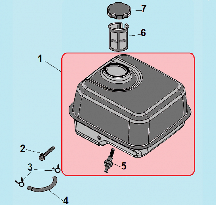 11 БАК МОТОПОМПА CHAMPION GTP82