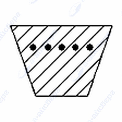 Ремень 3 L 454  Ardo 651009050